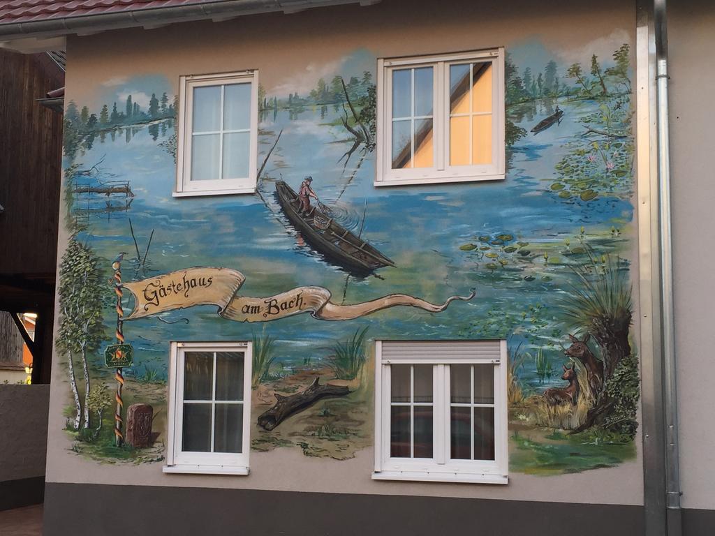 Gaestehaus Am Bach Rust Exterior foto